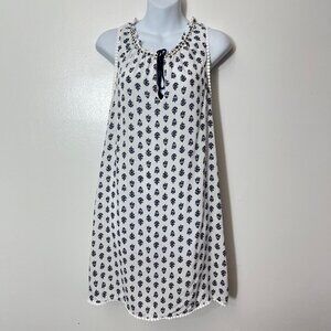 Vintage Victoria's Secret Dainty Sleeveless Floral-Print Sleep‎ Dress L